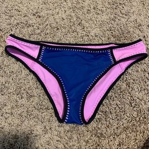 Victorias secret color block bikini bottom